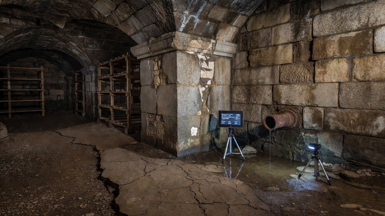 The Impact of Seasonal Groundwater Fluctuations on Foundation Stability in Historic Underground Storage Facilities